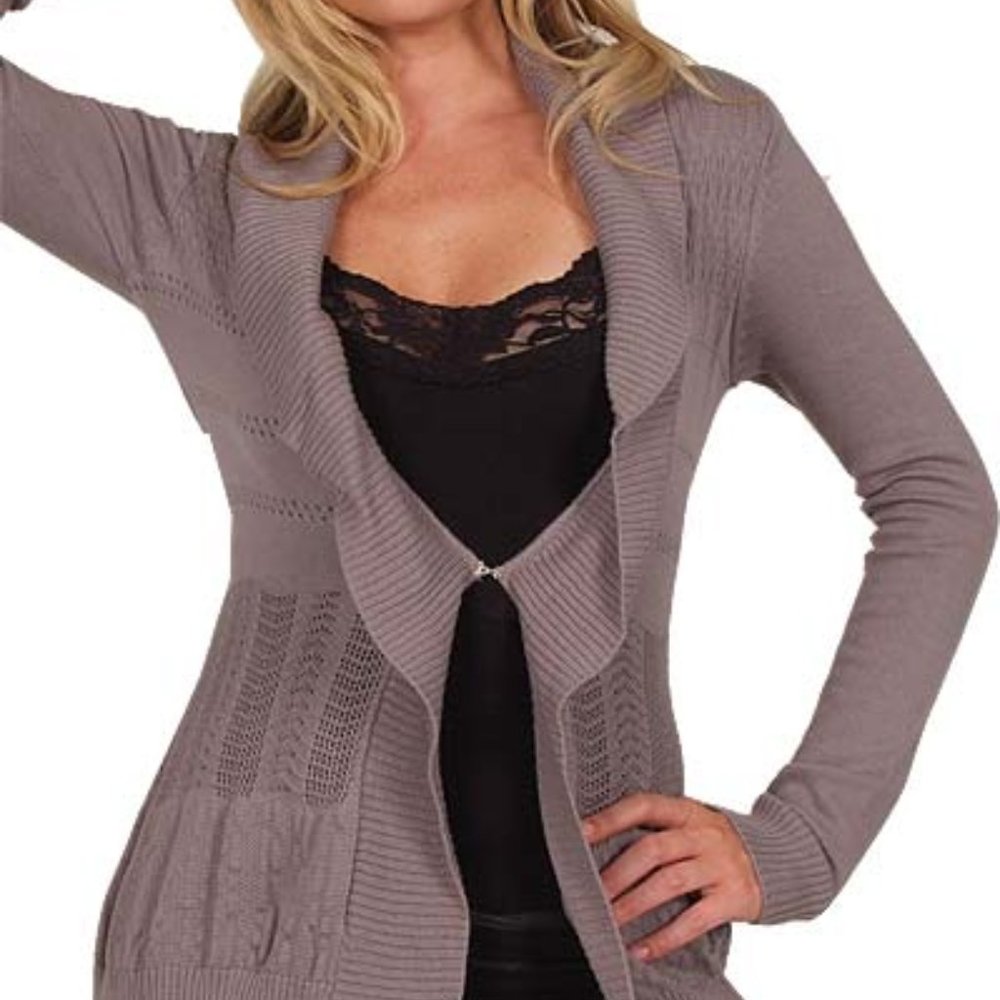 RAMPAGE Long Knit Sweater NWT